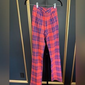 Cynthia Rowley pink and blue pants